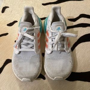 Adidas Prime Blue UltraBoost orange and blue